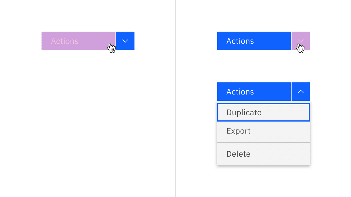 Modal focus example