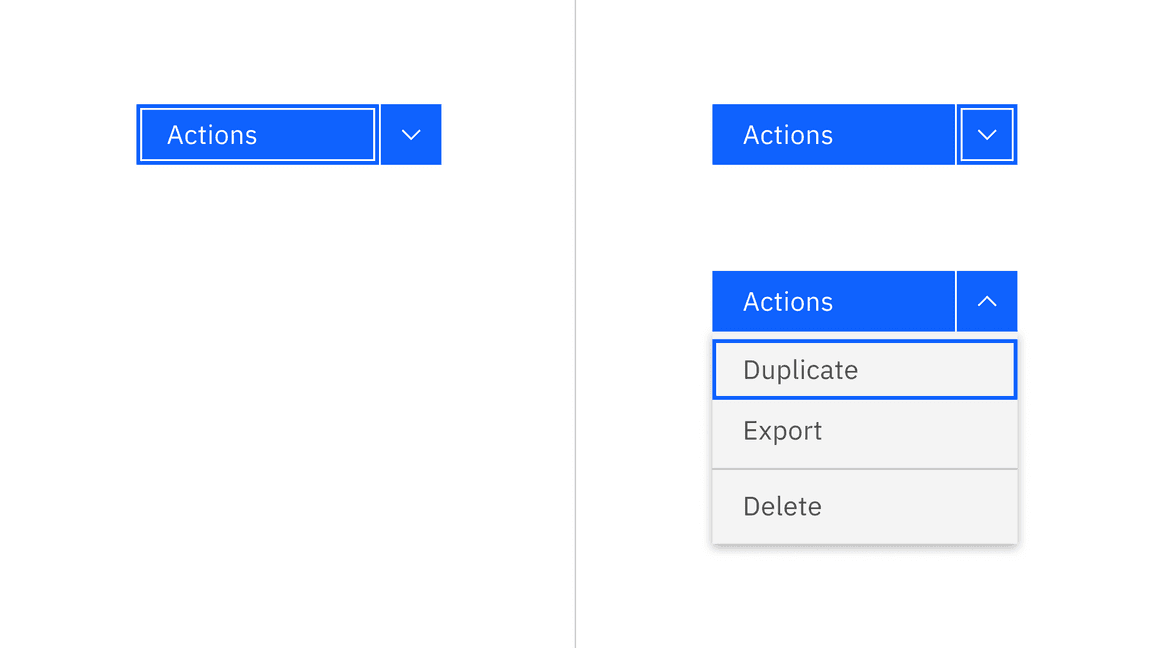 Modal focus example